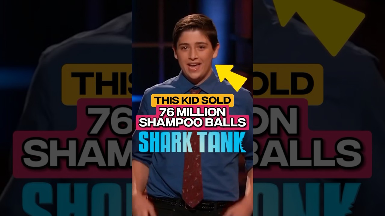 Этот ребёнок ПРОДАЛ 76 МИЛЛИОНОВ шариков шампуня! 🤯 Обновление Nohbo Shark Tank