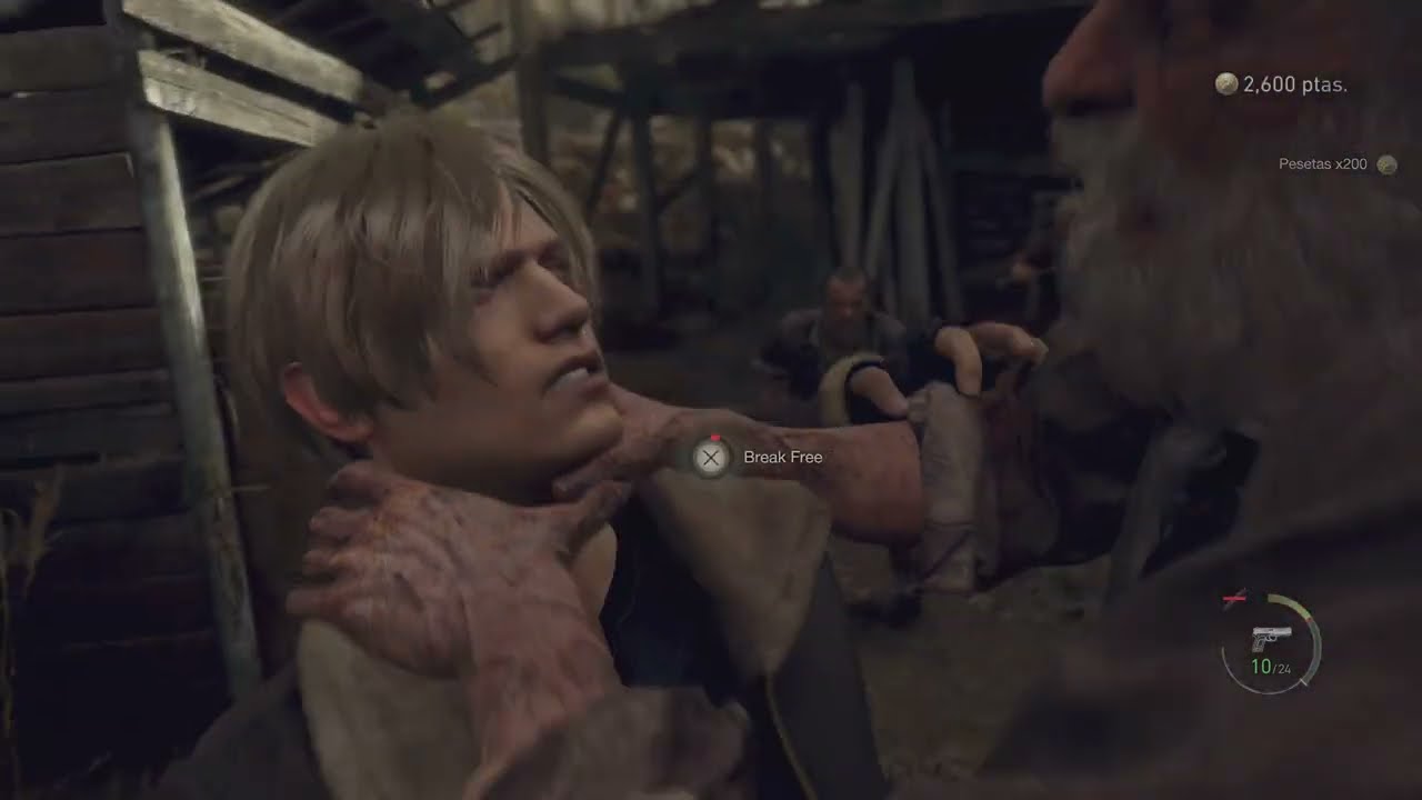 PS5 Ray Tacing Resolution Mode Resident Evil 4 Demo Playtrough (4K)