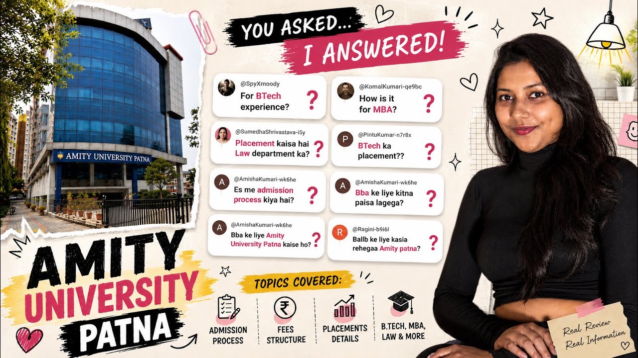 🎓 Amity University Patna | Admission Process, Fees, Placements & Student Life | Honest Review 