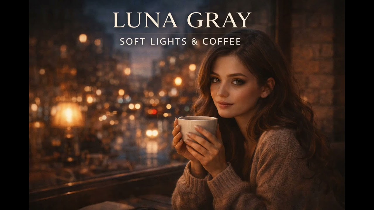 Last Valentine - Luna Gray (official lyrics) Chill R&B Café Music