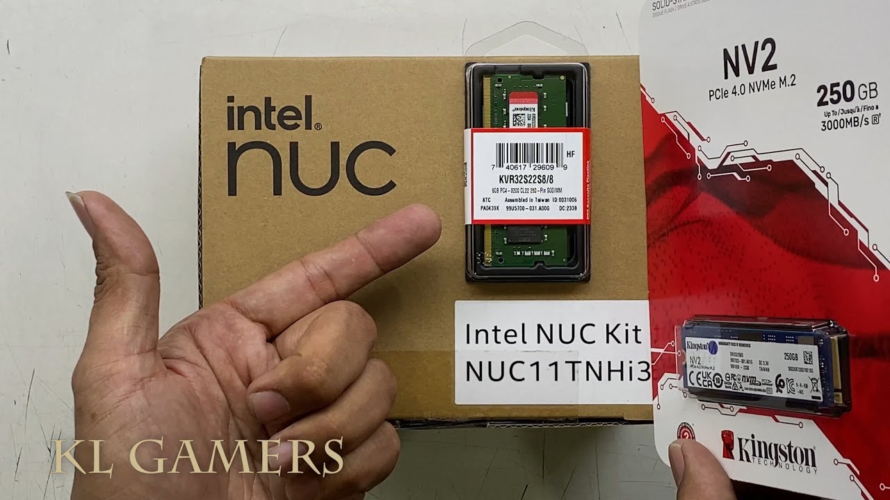 intel NUC Kit NUC11TNHi3 MINI PC Build