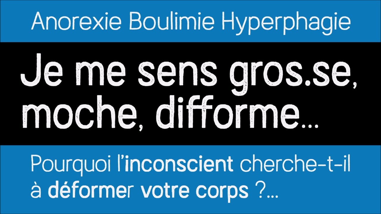 Pourquoi votre inconscient préfère vous savoir difforme ?