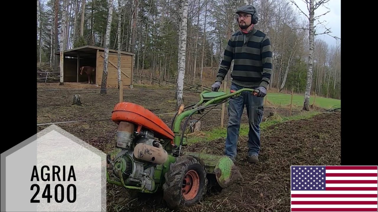 Agria 2400 rototiller