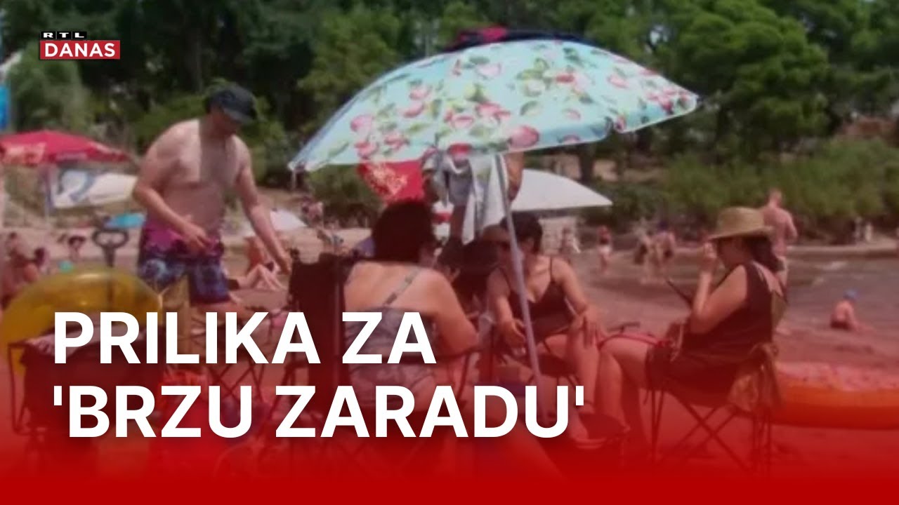 Grad vrvi turistima, lopovi operiraju, a ova je plaža na meti | RTL Danas