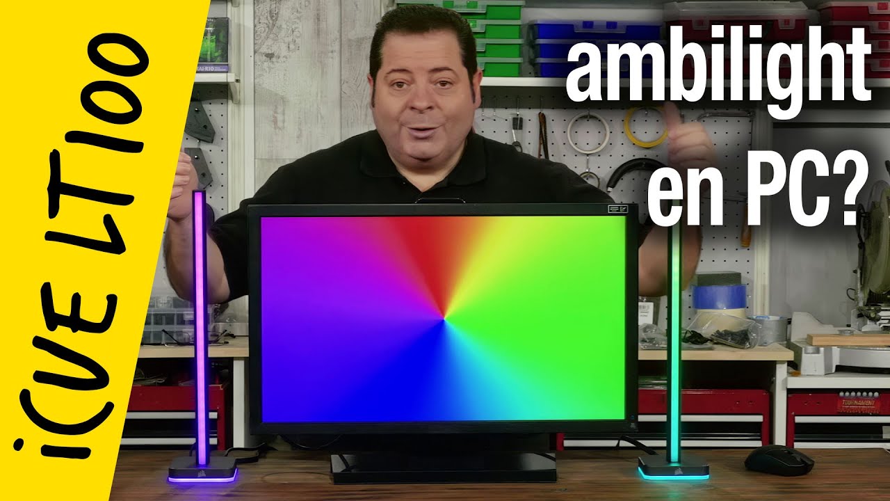 Corsair iCUE LT100 - Iluminación ambiente perfecta