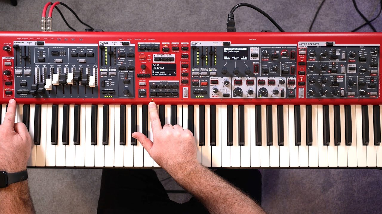 Nord Stage 4 — научитесь БЫСТРО накладывать и разделять звуки!