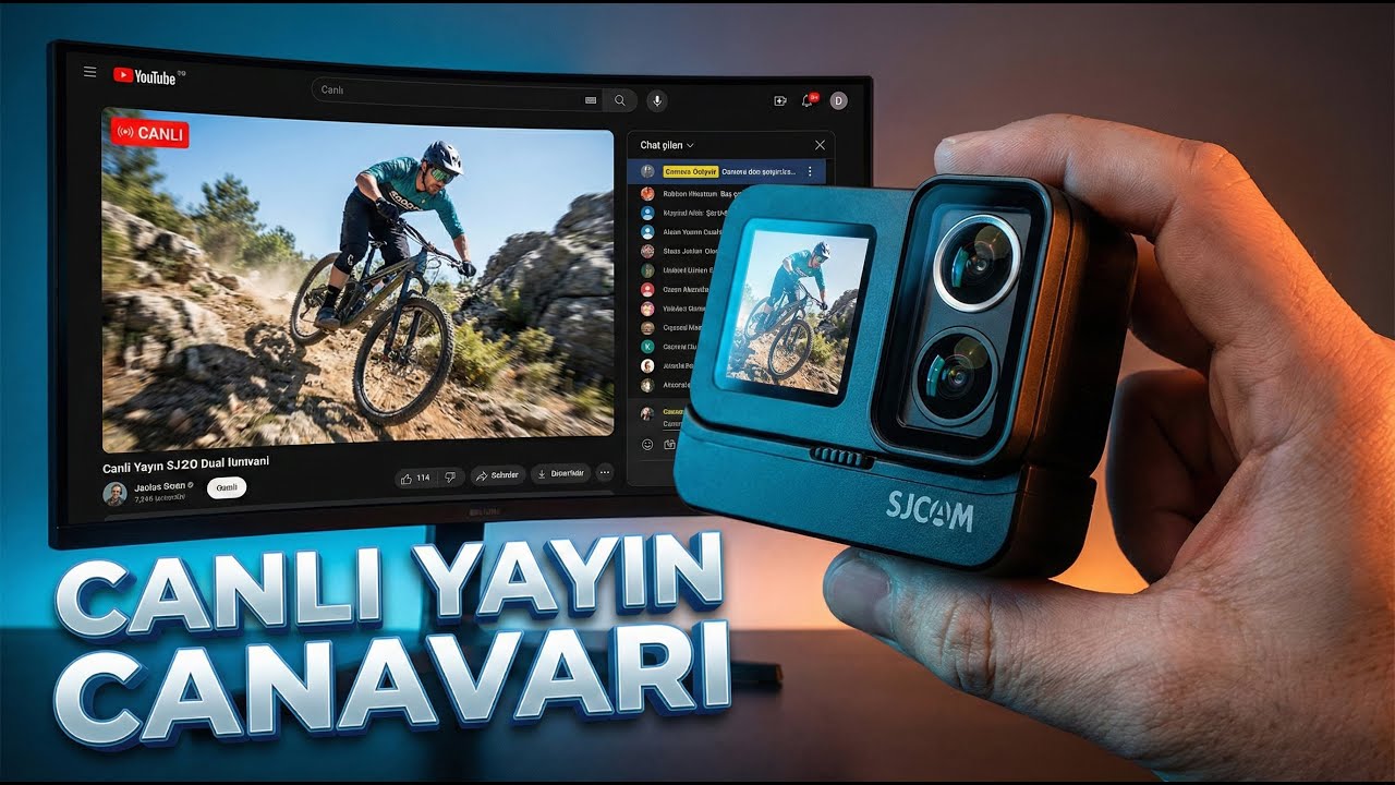 SJCAM SJ20 Canlı Yayın Ayarları ve WiFi Bağlantısı | Detaylı Kurulum Rehberi