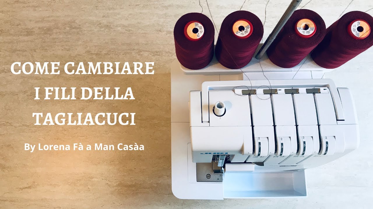 TAGLIACUCI parte 1 - Come cambiare i fili