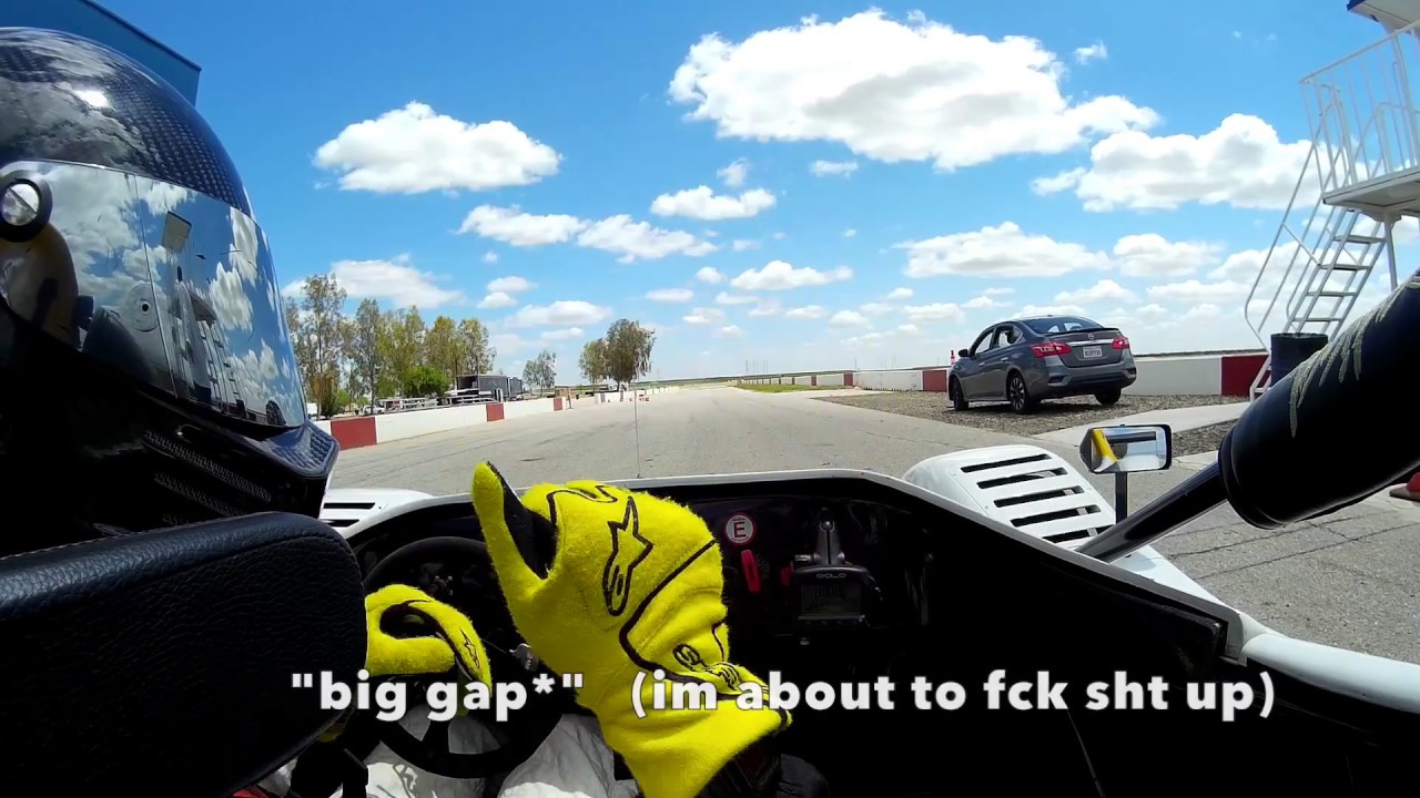 SR3-RS radical at Buttonwillow. First drive- 1:46.6