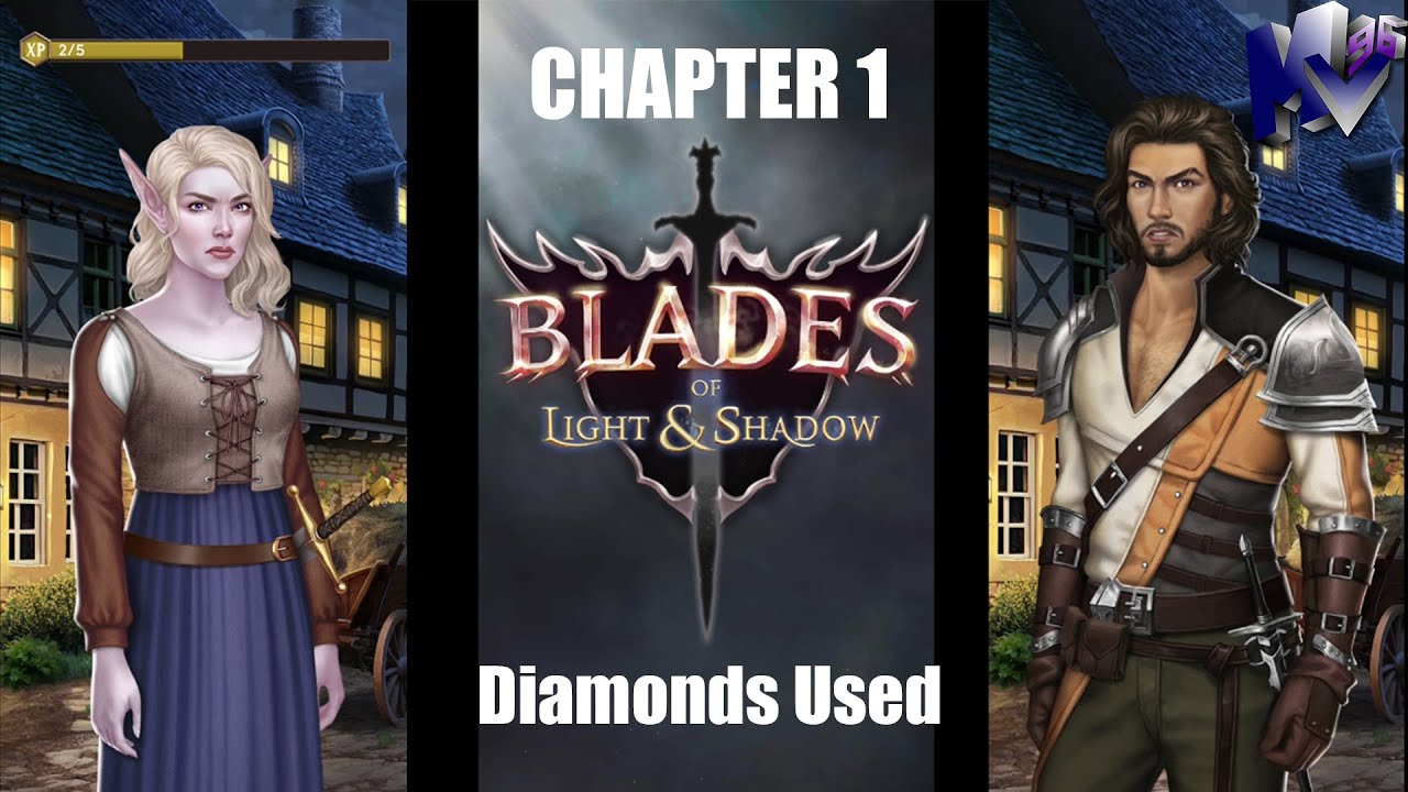 💎 MEET MAL! Elf Race - Blades of Light and Shadow Chapter 1 (Diamonds Used) Choices Gameplay
