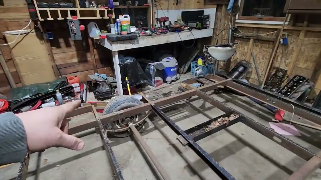 Making a new ATV trailer 1