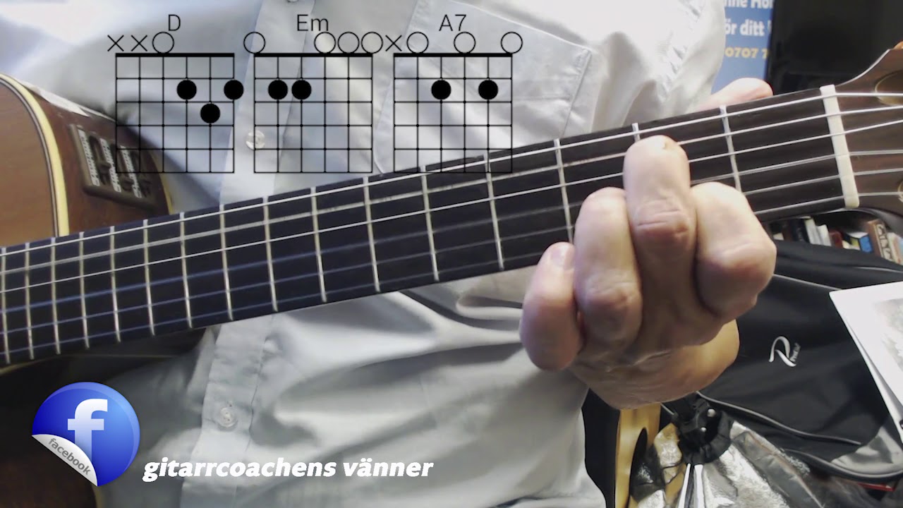 Lär dig spela gitarr - Gitarr för nybörjare - Idas sommarvisa - Janne Höijer
