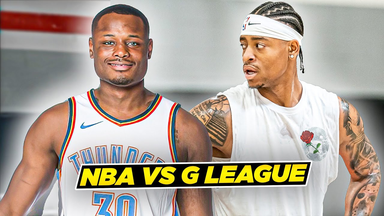 NBA Pro vs G League Pro CHECK UP In WILD 1v1 | Beno vs Deonte Burton