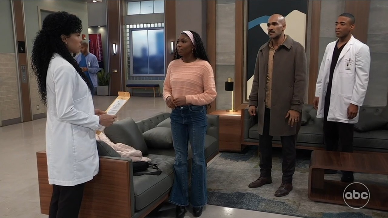 Portia Reveals That Curtis Is the Father Of Her Baby on General Hospital (Feb. 12, 2026)