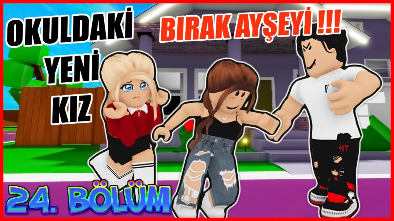OKULDAKİ YENİ KIZ - Brookhaven Film 24. Sezon (ROBLOX BROOKHAVEN RP)