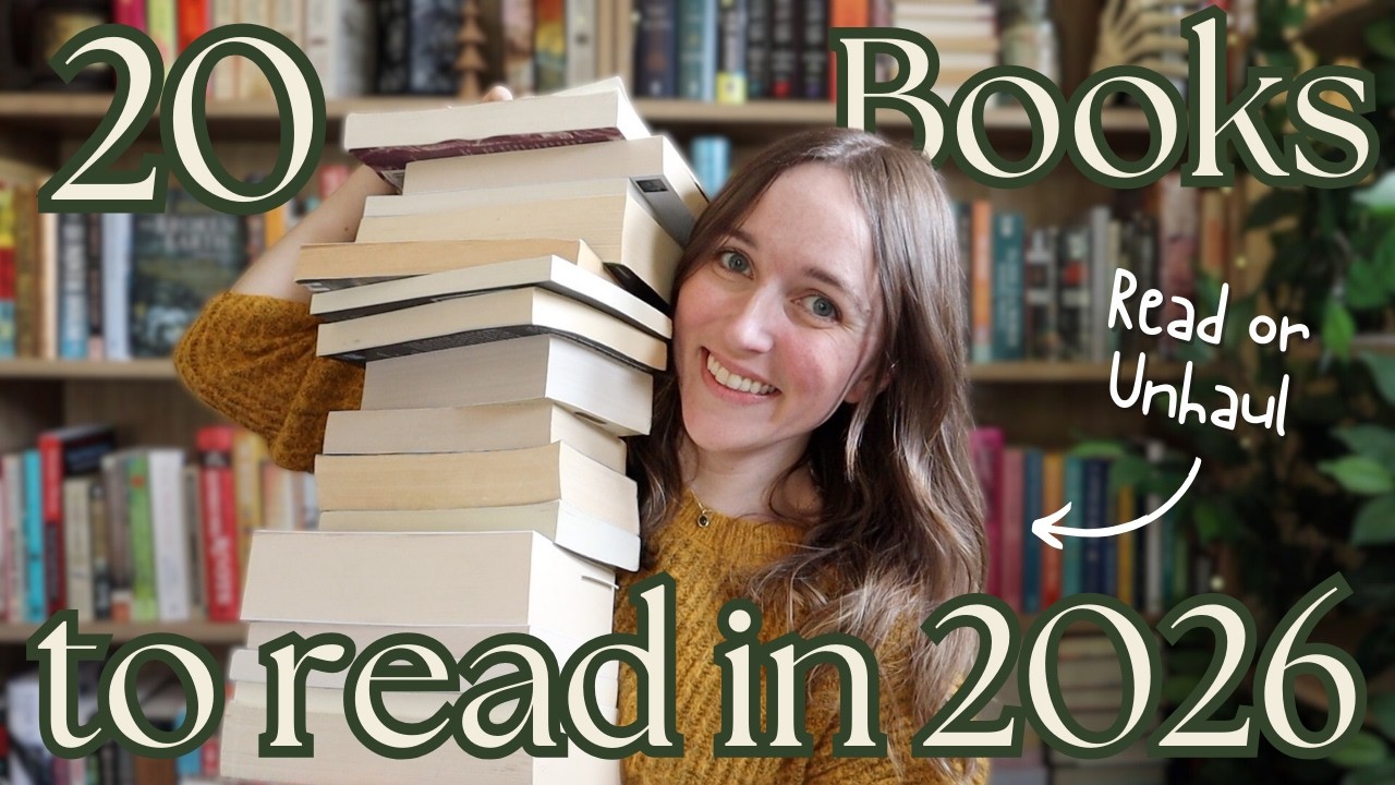 I have to read these 20 books in 2026 | Plus my 25 in 2025 results!