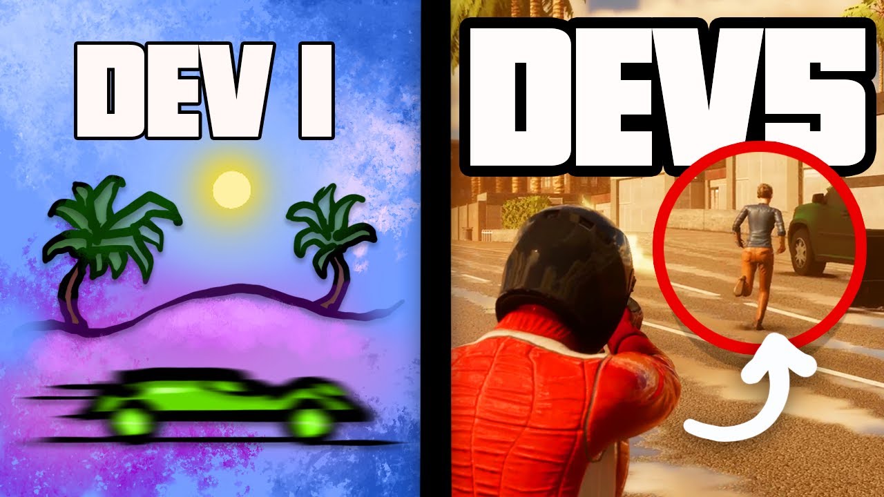 5 DEVS Make GTA 6 without COMMUNICATING!