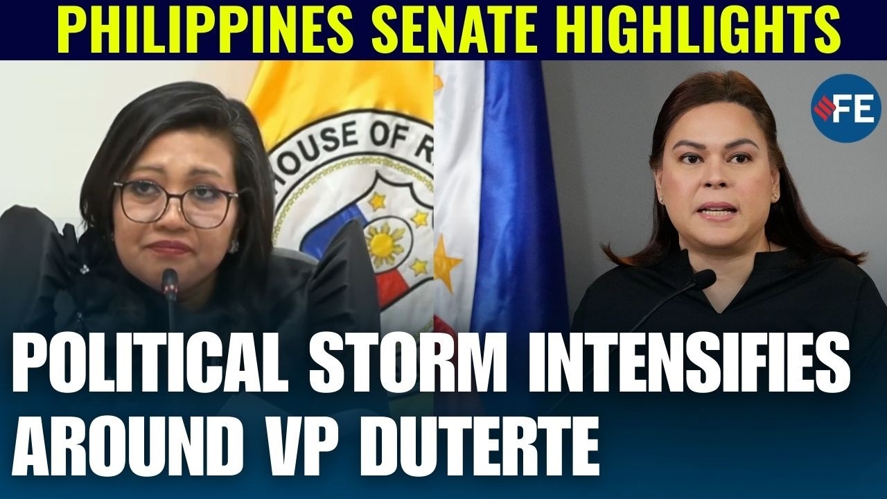 VP Duterte Faces Escalating Impeachment Battle After House Panel Decision |  Philippines Senate