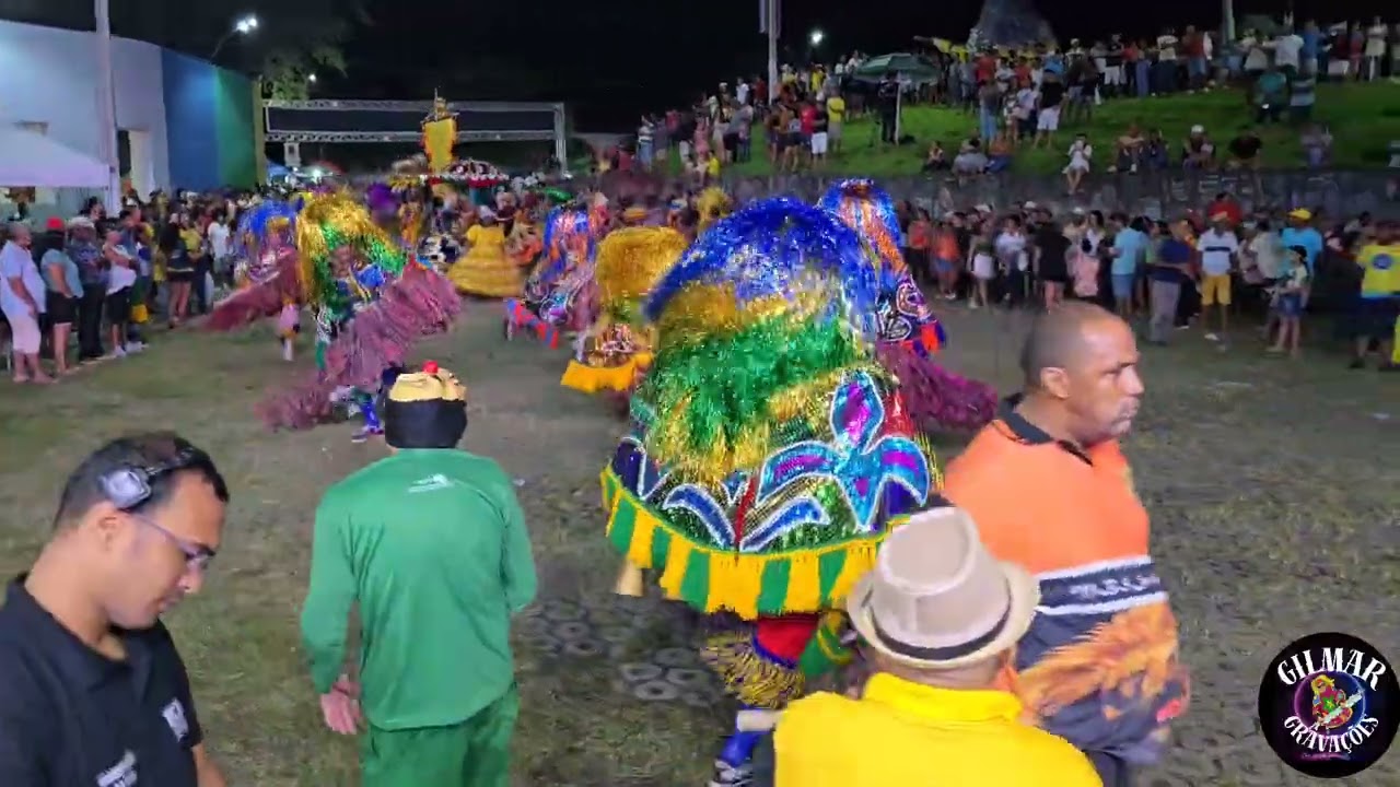 MARACATU LEÃO 🦁 DA BOA VISTA NO ENCONTRO DE MARACATUS EM NAZARÉ DA MATA 02/08/2025