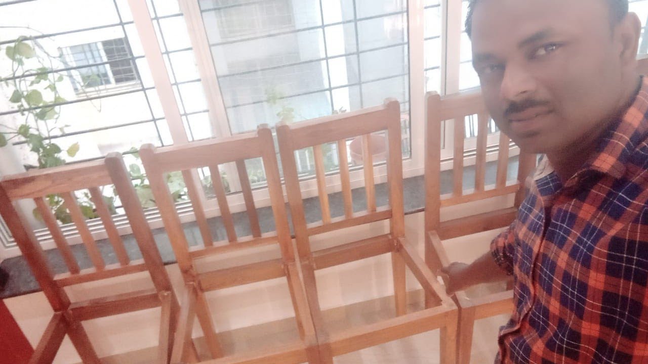 dining table with chairs.   डाइनिंग टेबल और कुर्सी कैसे बनाते हैं