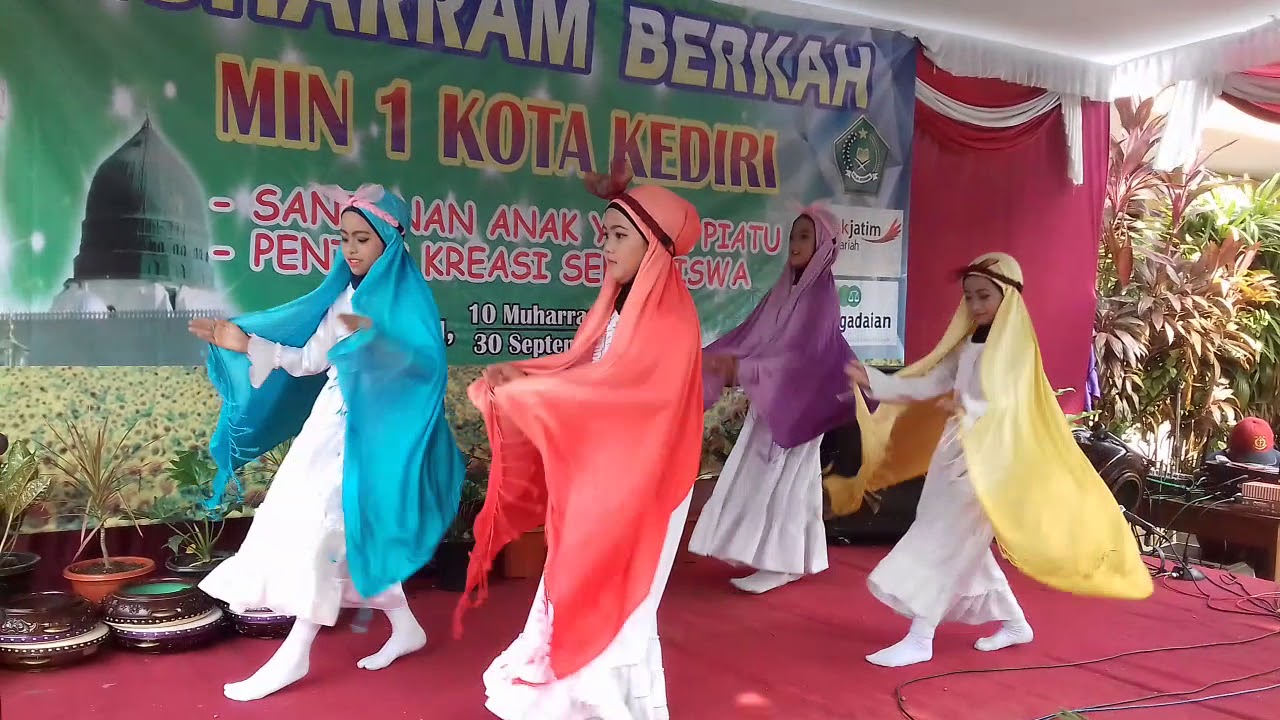 Tari kun anta anak sd || viral