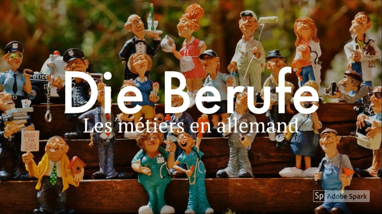 Les métiers en allemand | die Berufe