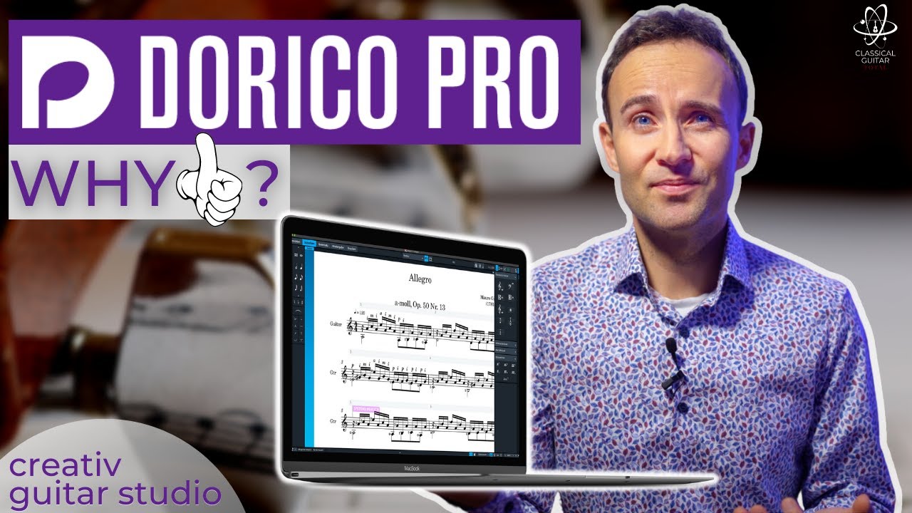 Why Dorico is the best notation software for classical guitarists? (IMHO)