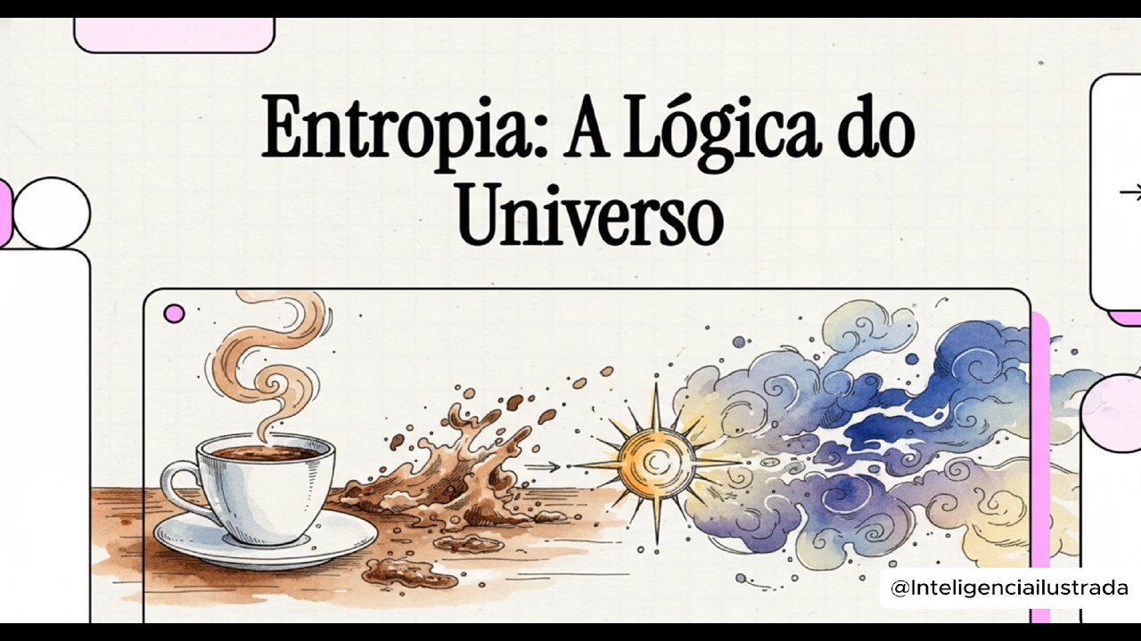A Entropia: A lógica do Universo | Resumo Ilustrado