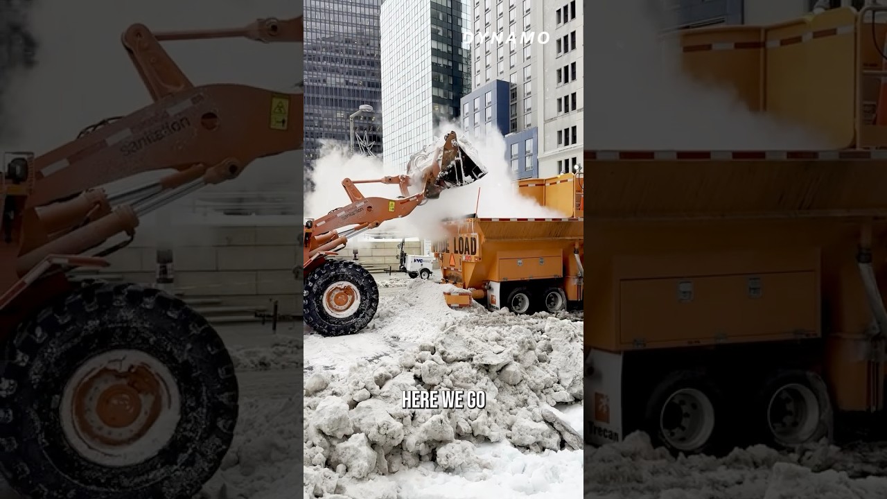 How NYC's giant snow melting operation actually works. #nyc #snow #weather #infrastructure