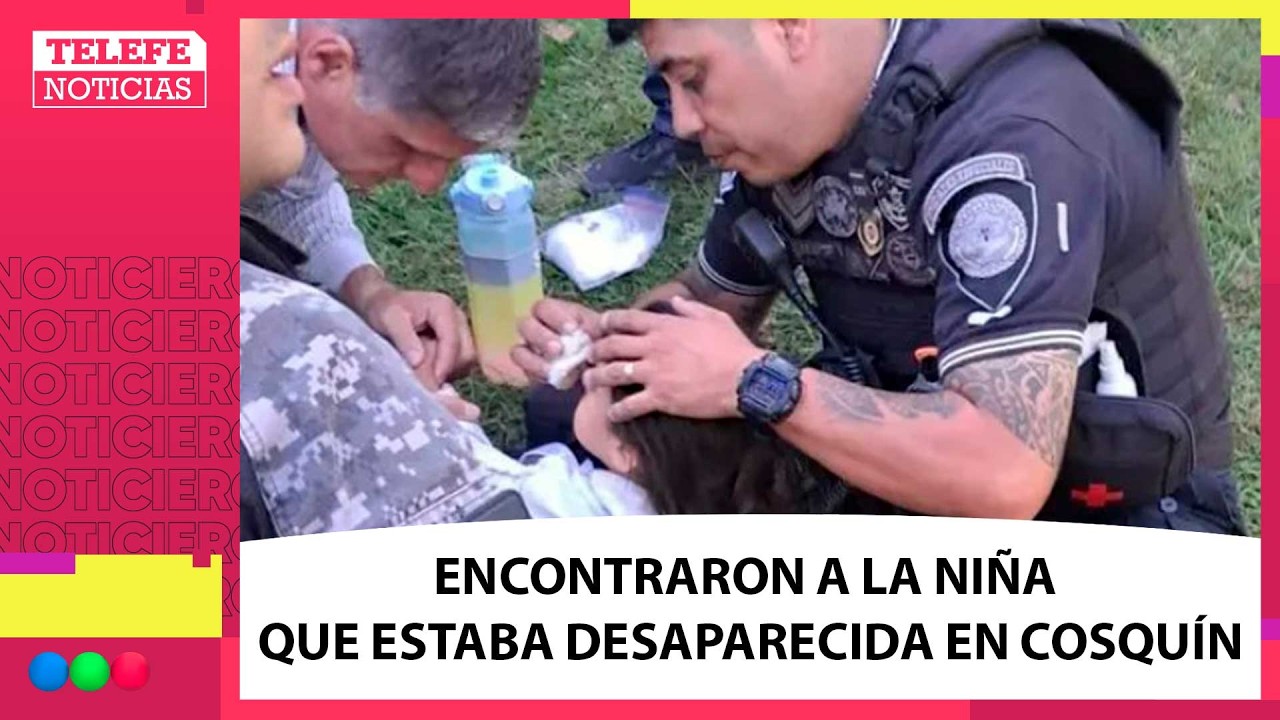 ENCONTRARON A LA NIÑA de dos años que era intensamente BUSCADA en COSQUÍN