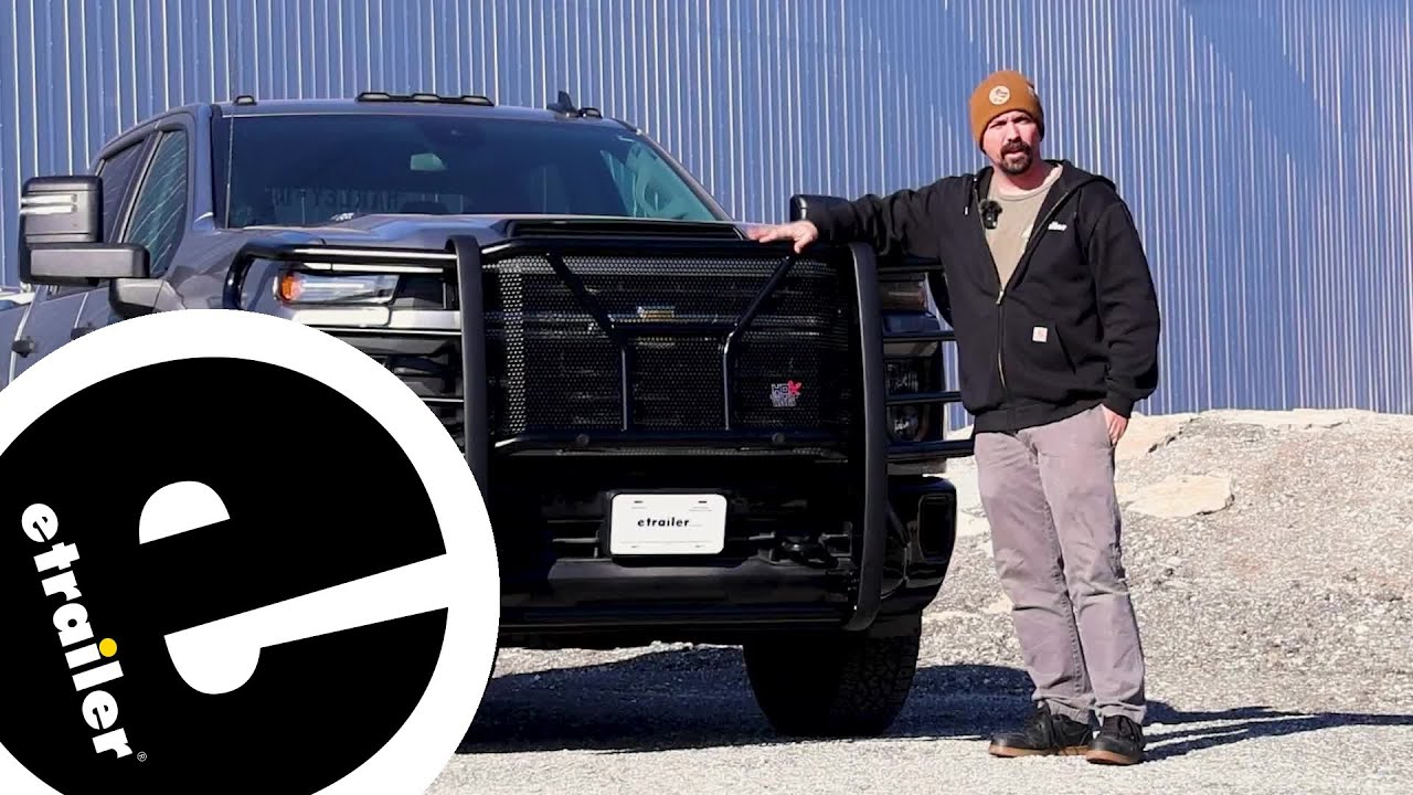 etrailer | Installing the Westin HDX Grille Guard on a 2025 Chevrolet Silverado 2500