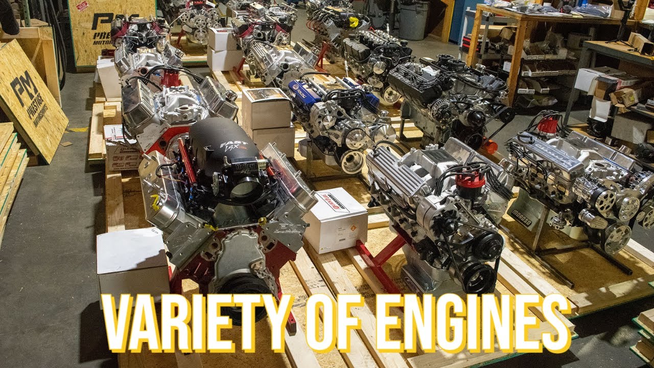 Variety of Custom Built Performance Crate Engines at Prestige Motorsports