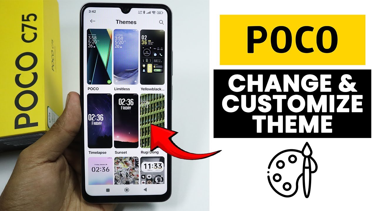 How to Change & Customize Theme On Poco Phone