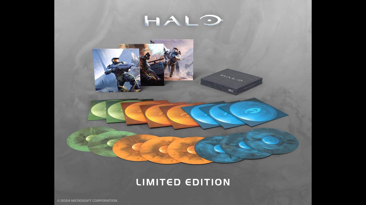 Halo Original Trilogy #vinyl collection via Laced Records