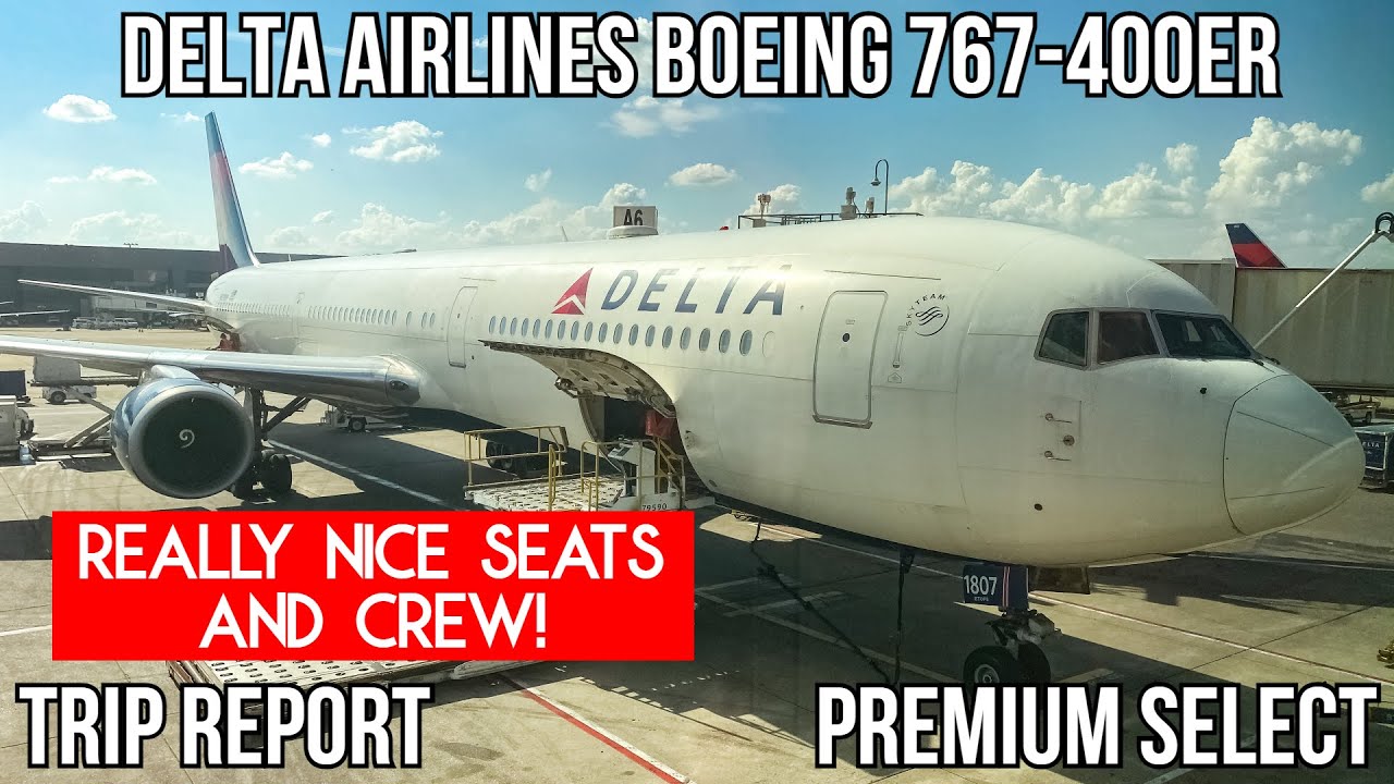 [TRIP REPORT] Delta Airlines Boeing 767-400ER (PREMIUM SELECT) Atlanta (ATL) - Minneapolis (MSP)