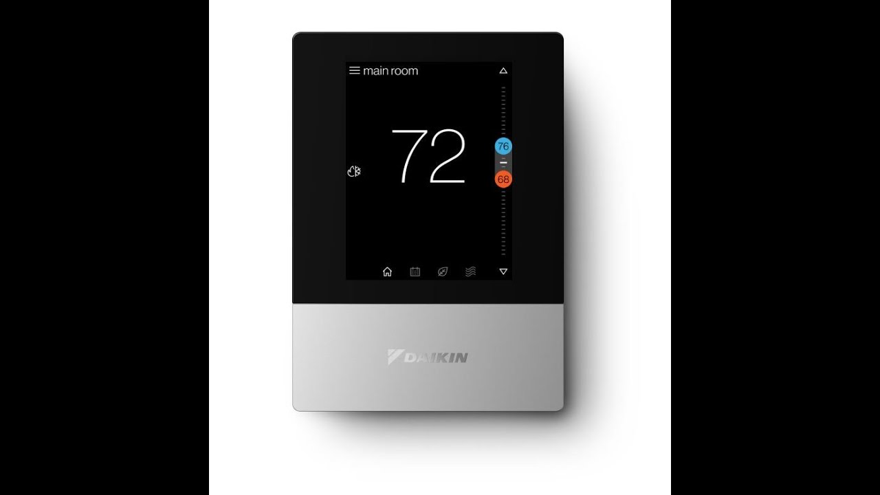 Daikin One Thermostat Zone 1 Programming