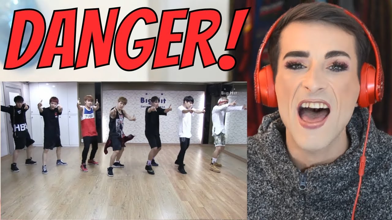 BTS 'DANGER' Dance Practice Reaction!