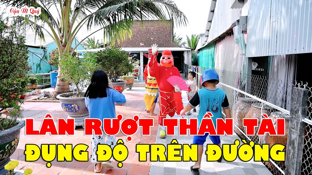 Lân rượt Thần Tài
