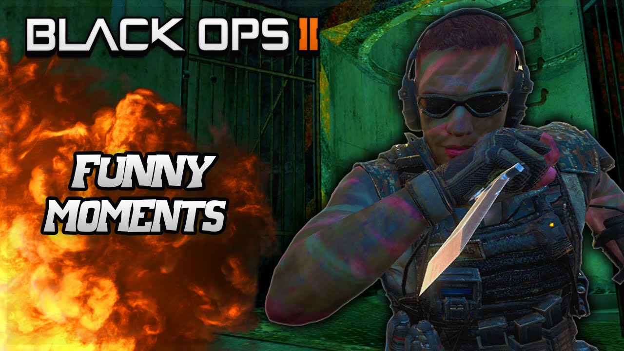 Black Ops 2 Funtage! - Launch Codes, Killcams, Angry Dog (BO2 Funny Moments)