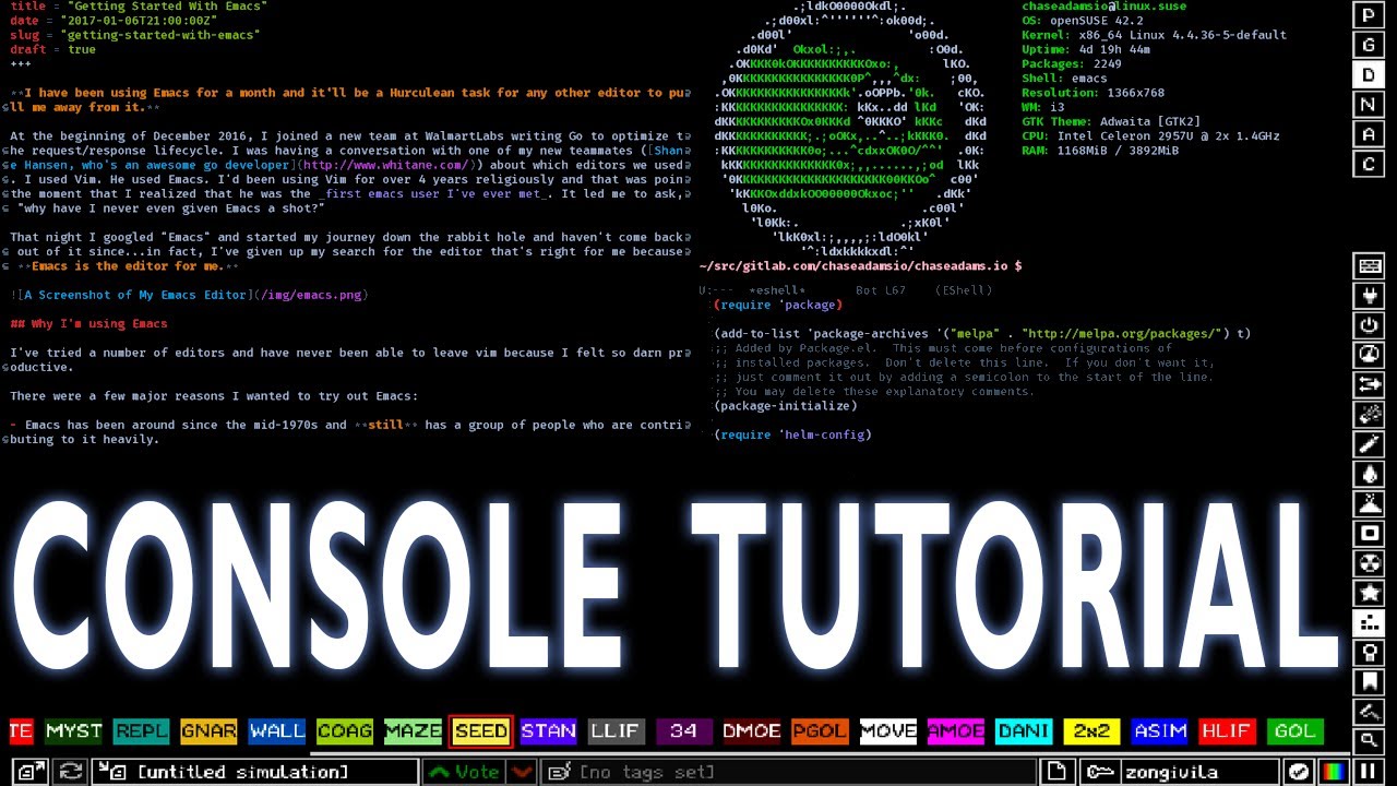Powder Toy Console Commands Tutorial [2021] *NEW*