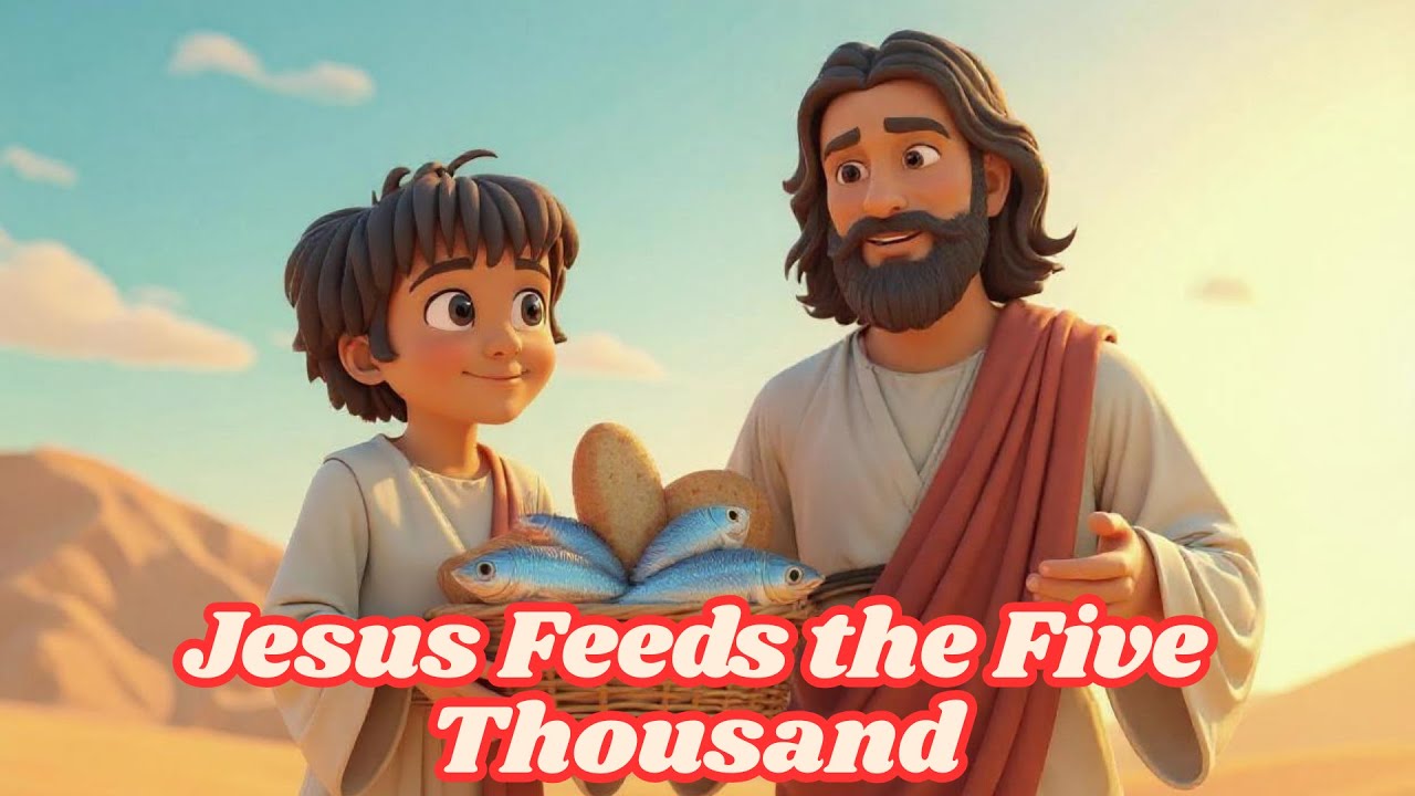 Jesus Feeds the Five Thousand | Kids Gospel Story