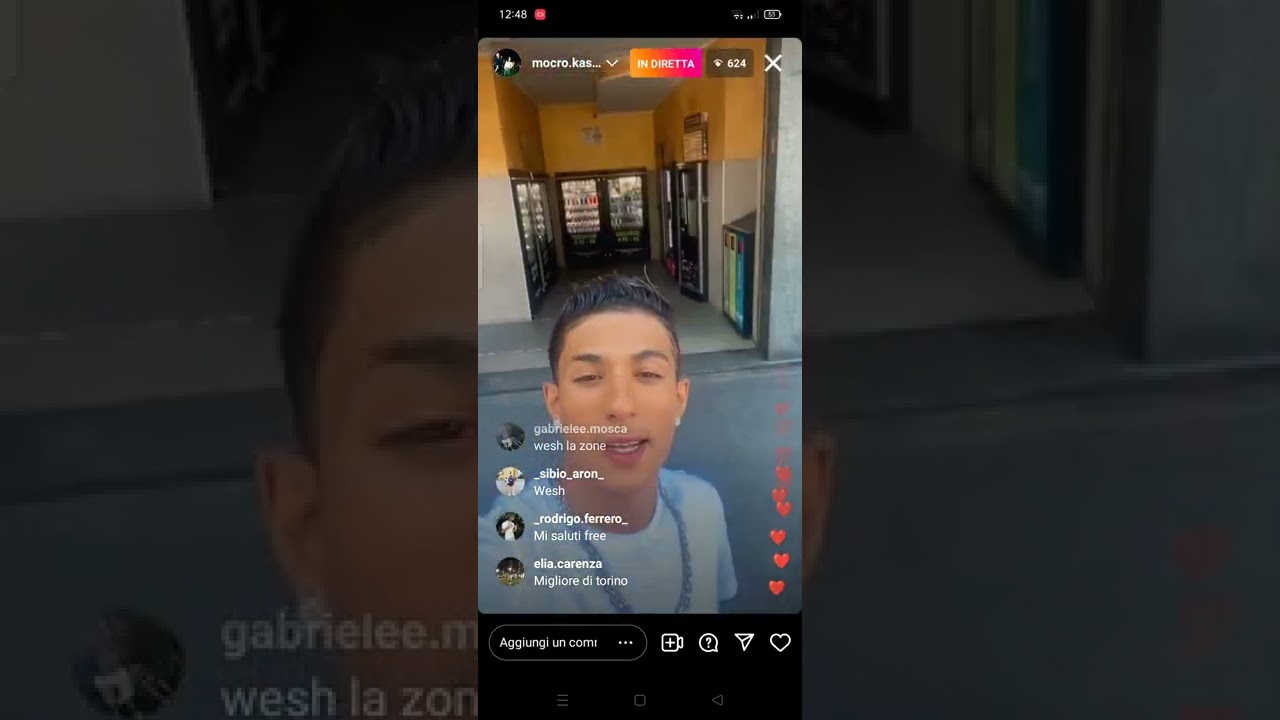 Kassimi diretta con Yunes La Grinta e ascoltano La Famiglia
