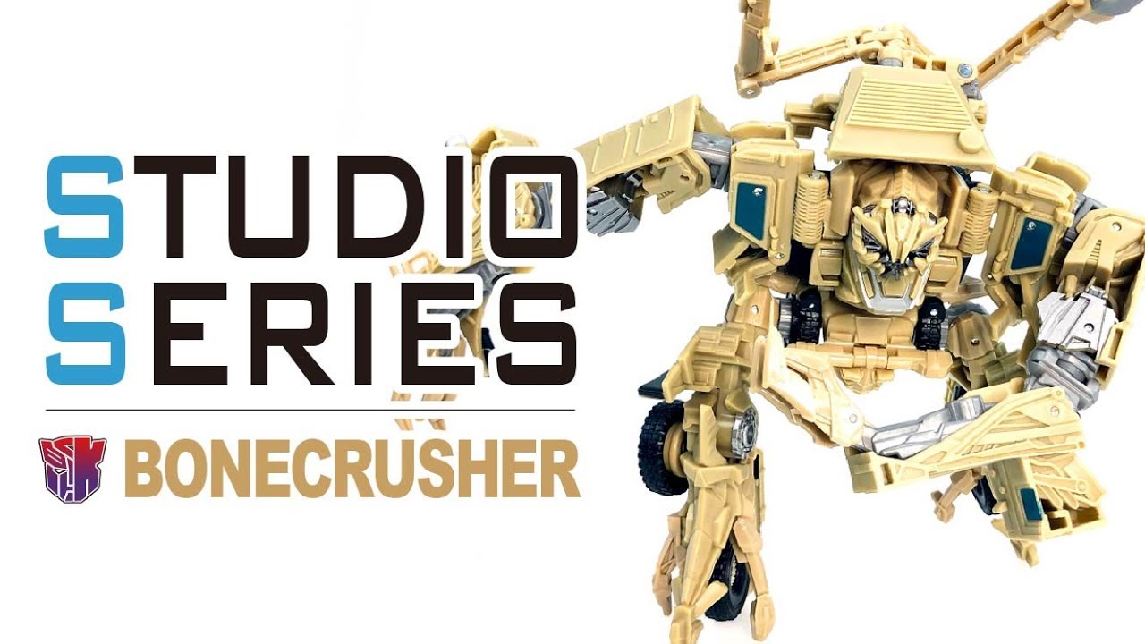 KL變形金剛玩具分享388 Studio Series 33 BONECRUSHER 電影工作室 碎骨魔