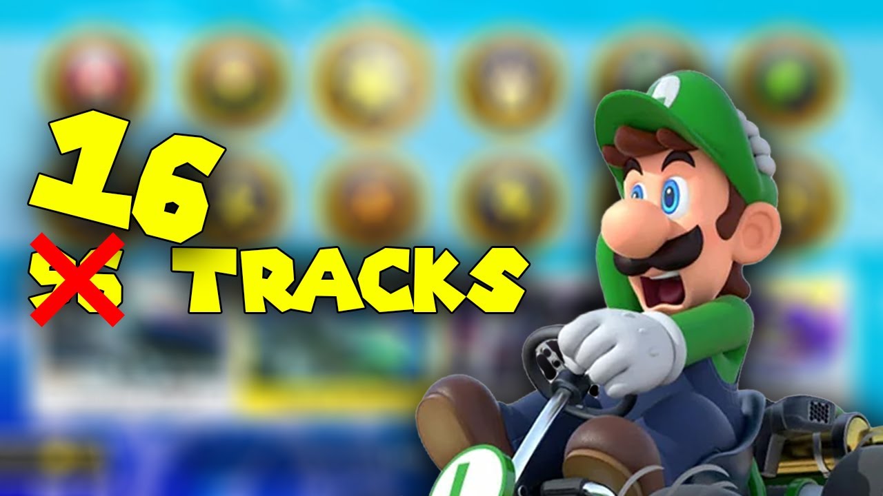 What if Mario Kart 8 Deluxe Only Had 16 Tracks?