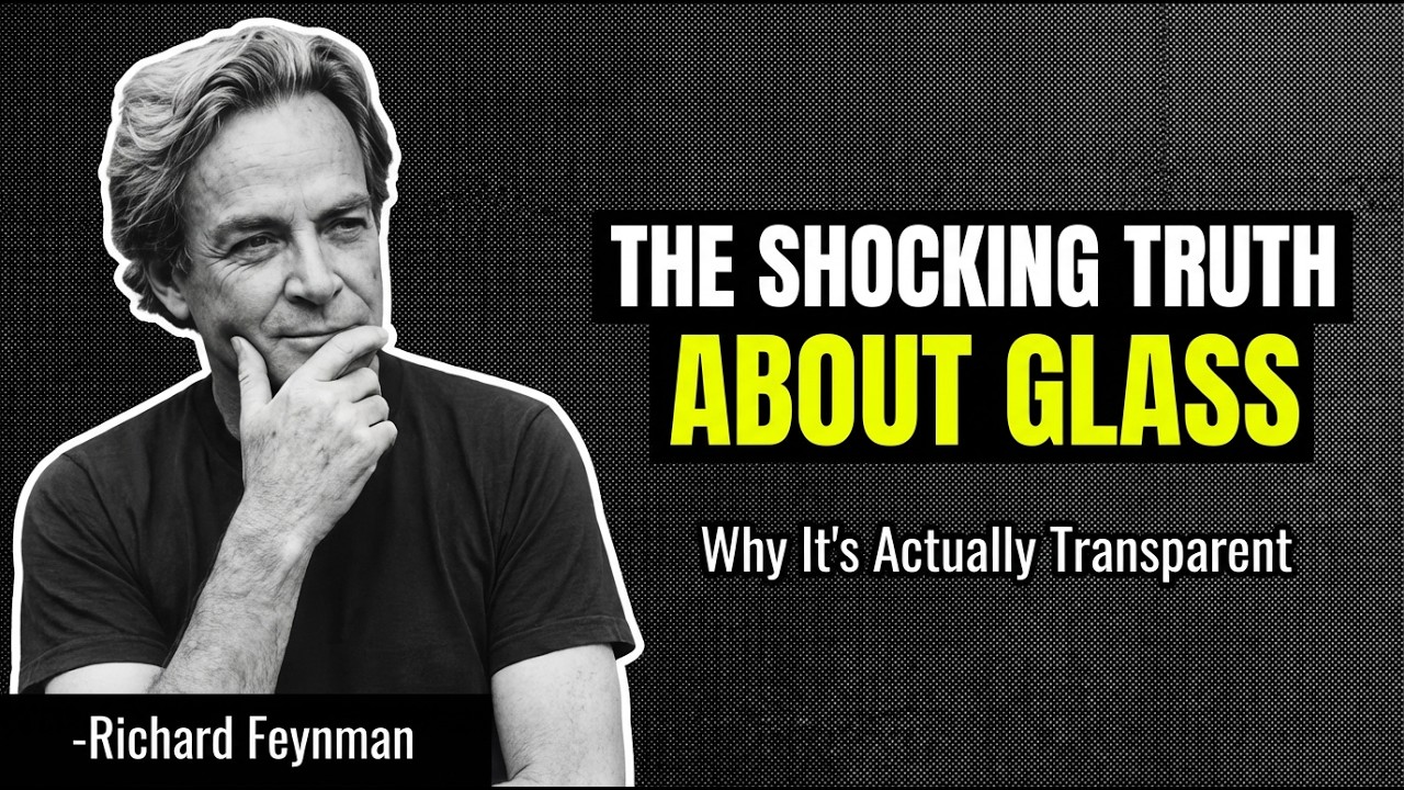 Why Is Glass TRANSPARENT? Feynman’s Explanation Will SHATTER Your Intuition