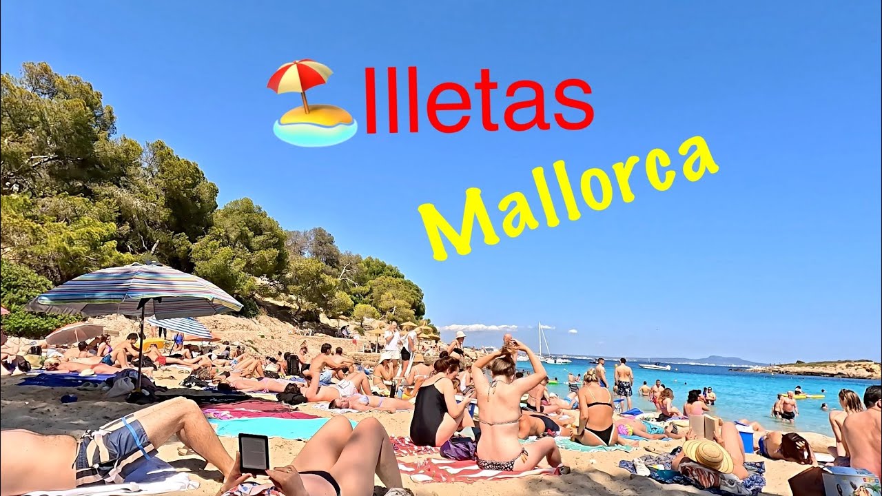 How 🏖️Illetas Beaches looks like in Mallorca in May 2025? 📷4K UHD