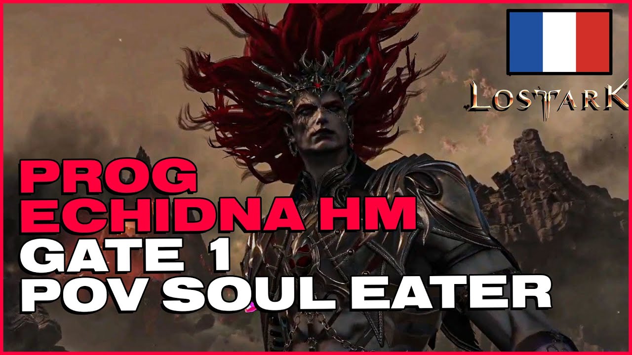 Echidna HM GATE 1 progress : Soul Eater 1630 POV [LOST ARK FR]