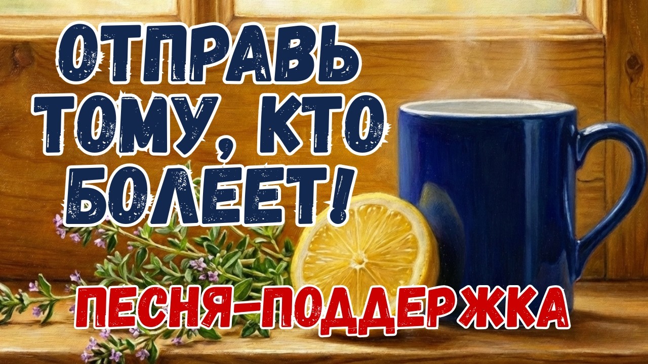 Поправляйся! Самое тёплое музыкальное пожелание здоровья!