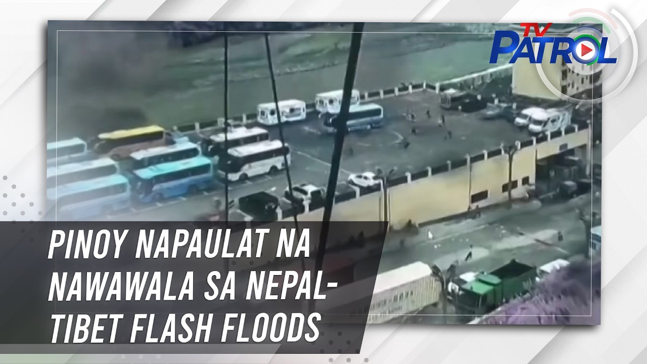 Pinoy napaulat na nawawala sa Nepal-Tibet flash floods | TV Patrol