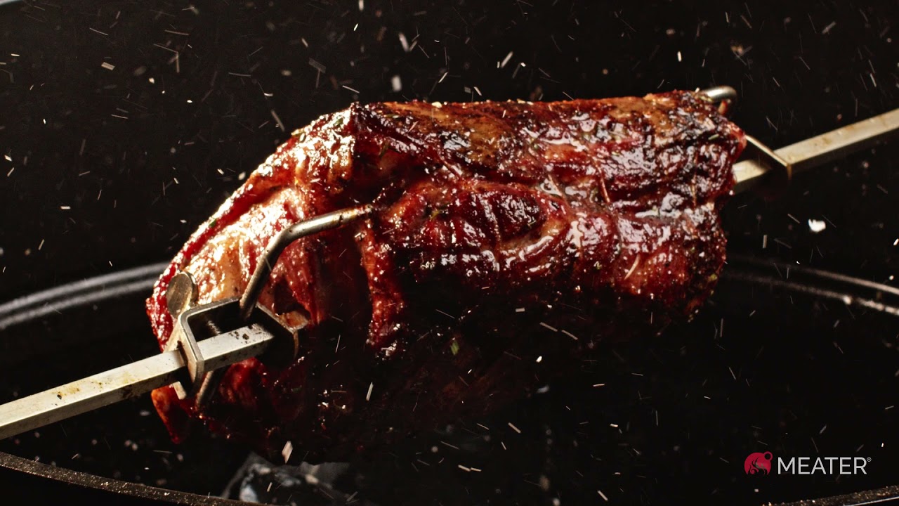 Rotisserie Lamb Shoulder with MEATER | Wireless Smart Meat Thermometer